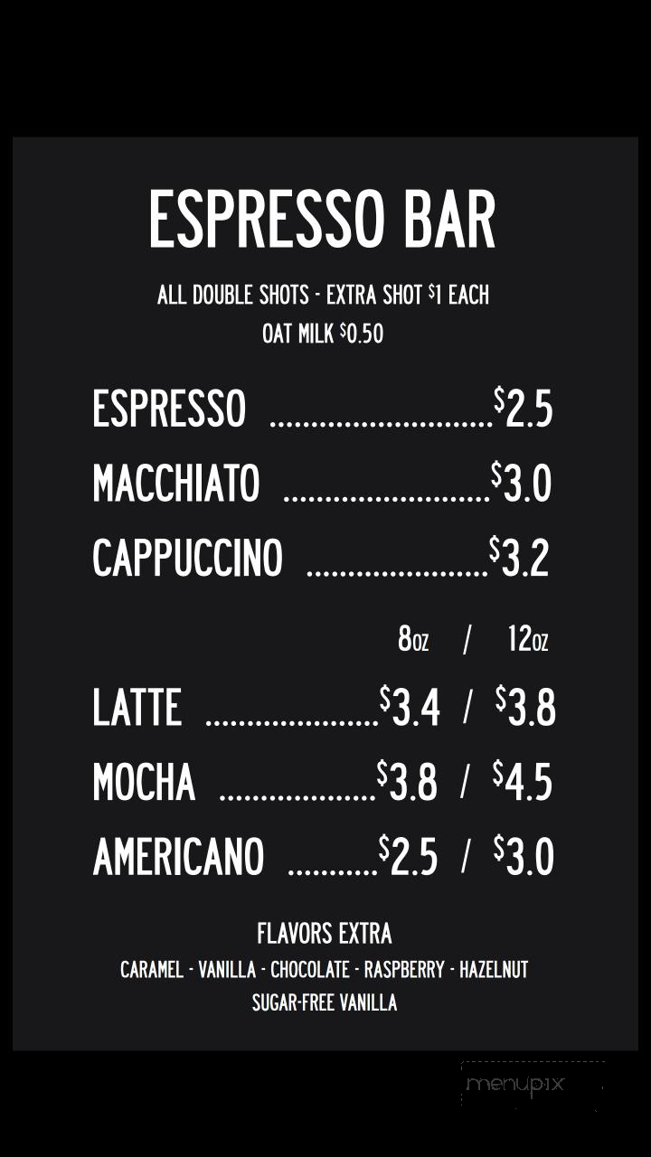 Denim Coffee - Carlisle, PA menu_pic