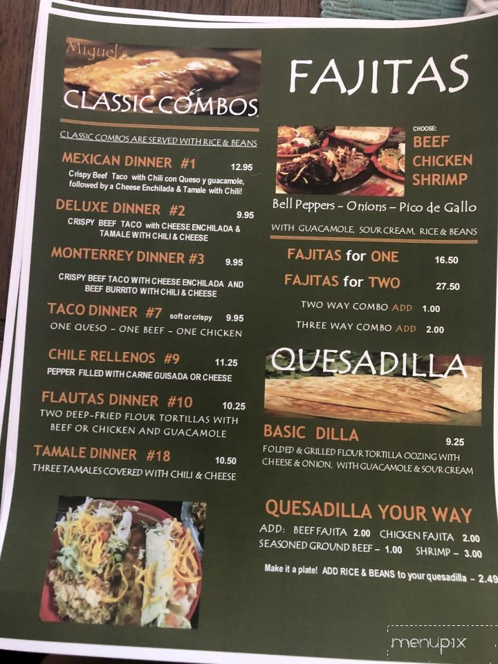 Miguel's Little Mexico Restaurant - Comanche, TX