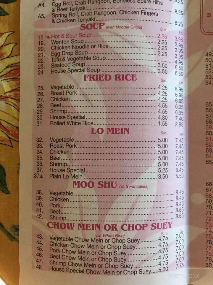 Lucky Fortune - Epping, NH menu_pic