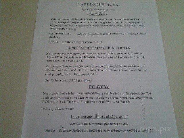 Nardozzi's Pizza - Dunmore, PA