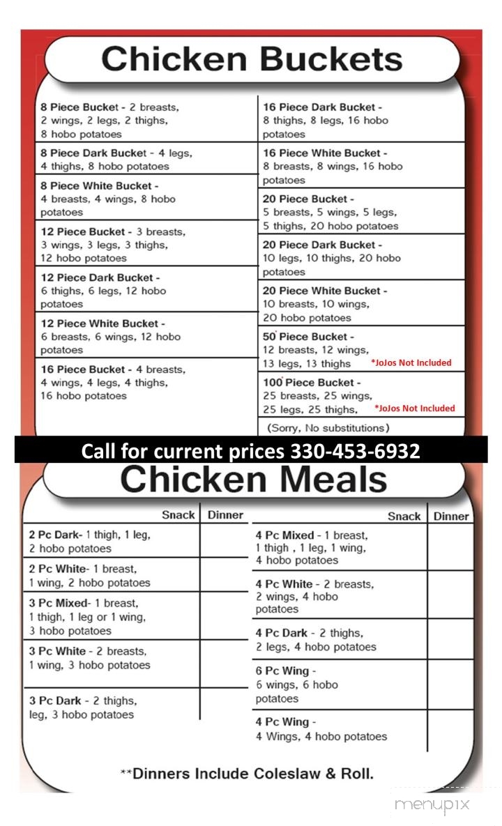 Smith's Waco Market - Canton, OH menu_pic