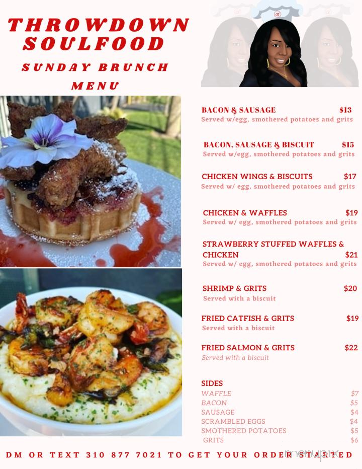 Throwdown Soulfood - Bellflower, CA menu_pic