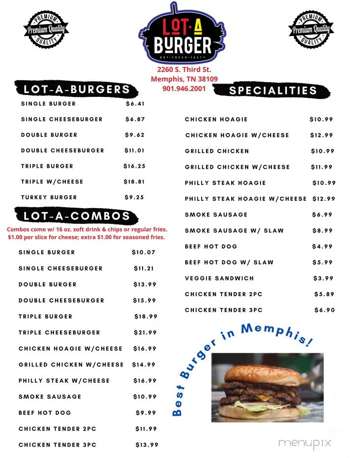 Lot-A-Burger - Memphis, TN