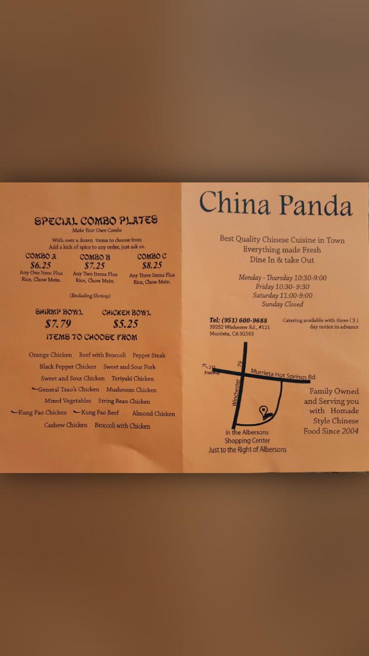 China Panda - Murrieta, CA