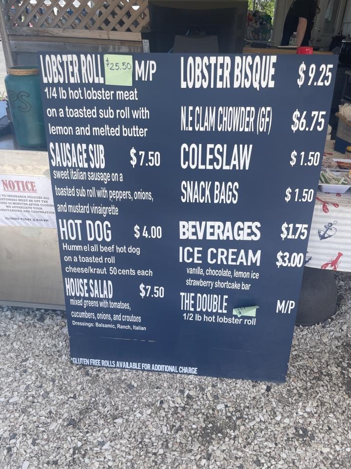 Lobster Landing - Clinton, CT menu_pic