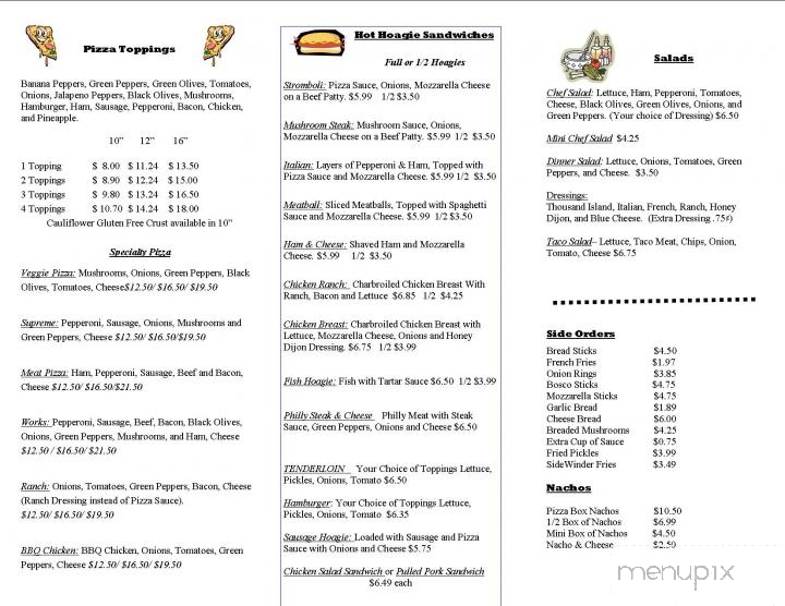 Don's Pizza & Pasta - Shelbyville, IN menu_pic