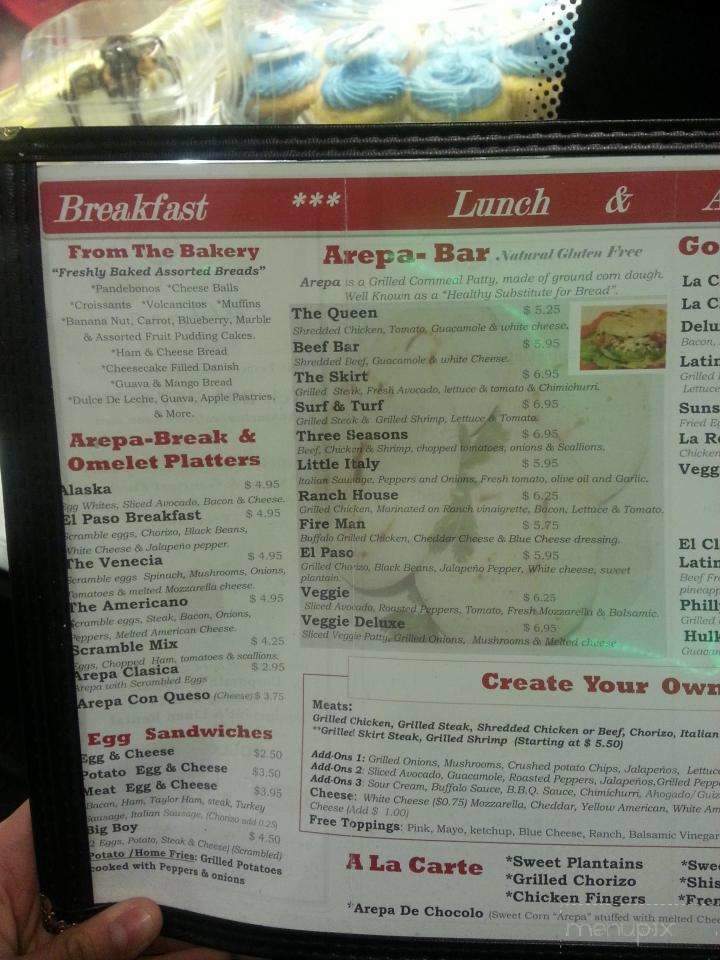 Coffeecol Arepa Bar & Grill - Teaneck, NJ menu_pic