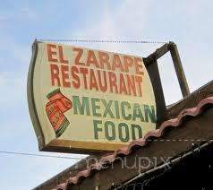 El Zarape - Imperial, CA menu_pic