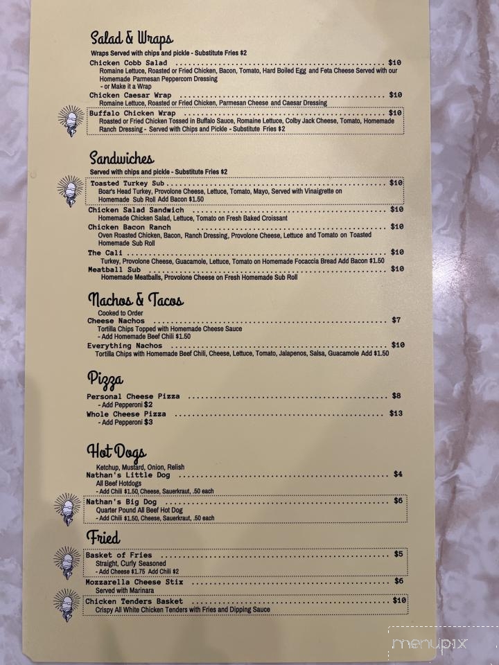 Neighbors Ice Cream Parlor - Port Orange, FL menu_pic