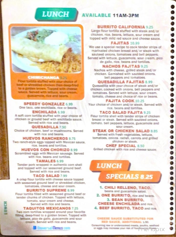 La Isla - Lawrenceburg, KY menu_pic