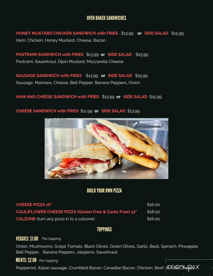 The Lake Panorama Pizzeria - Panora, IA menu_pic