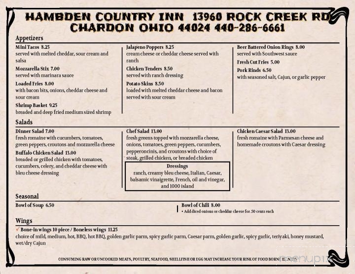 Hambden Country Inn - Chardon, OH
