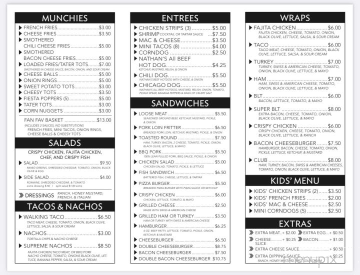 Cone Shoppe - Monticello, IA menu_pic