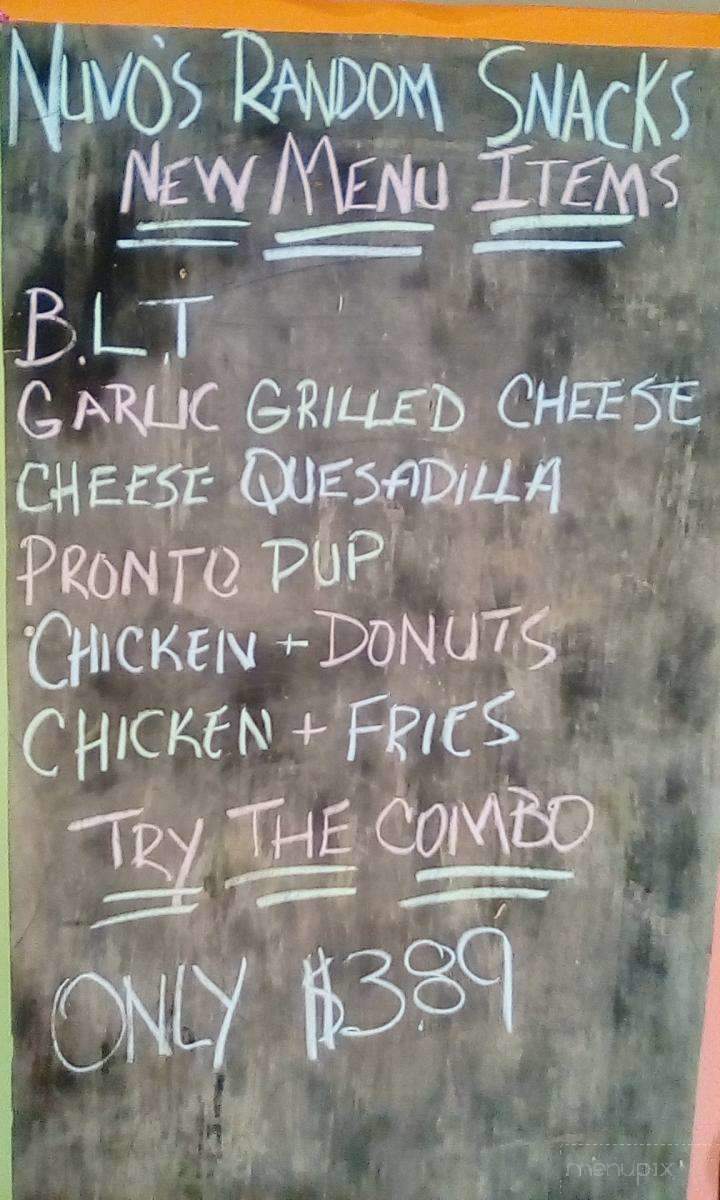 Nuvo Donuts - Goodlettsville, TN menu_pic
