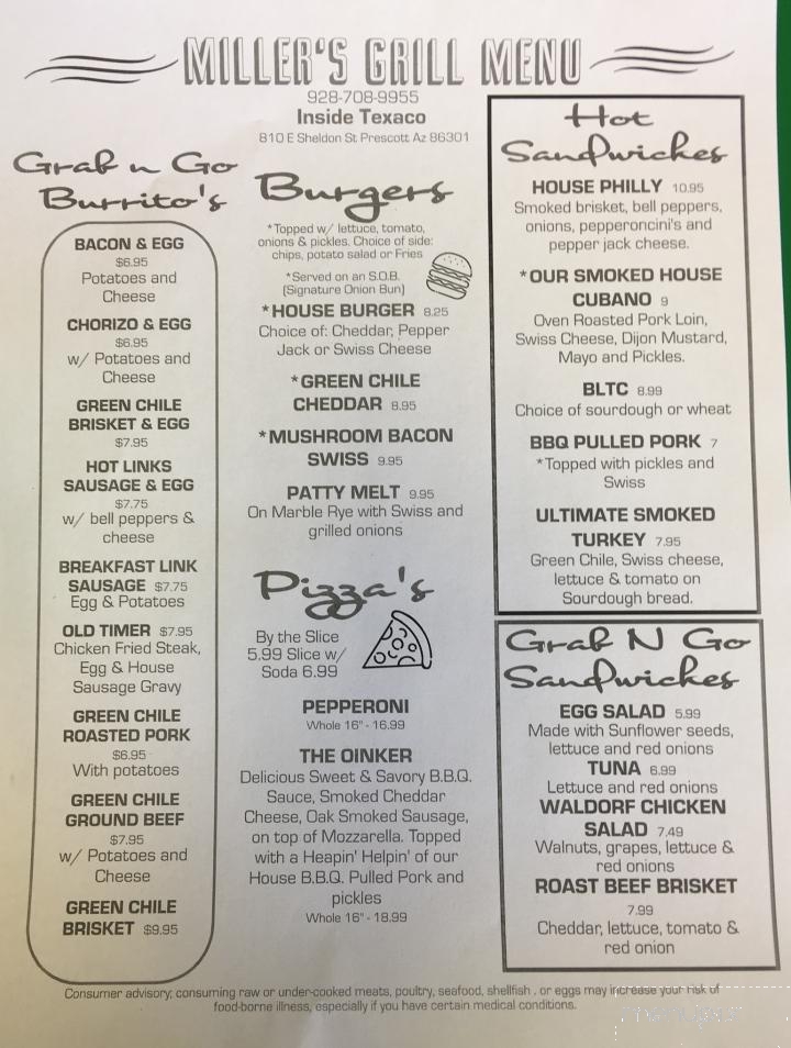 Sheldon Street Gas & Grill - Prescott, AZ menu_pic