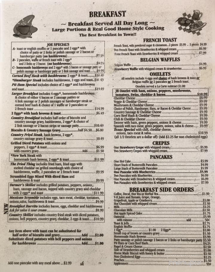 Joe Brown's Cafe - Vancouver, WA