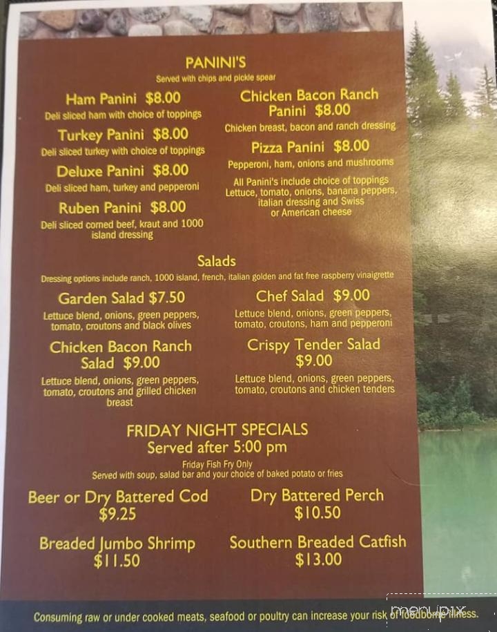 Glennie Tavern - Glennie, MI menu_pic