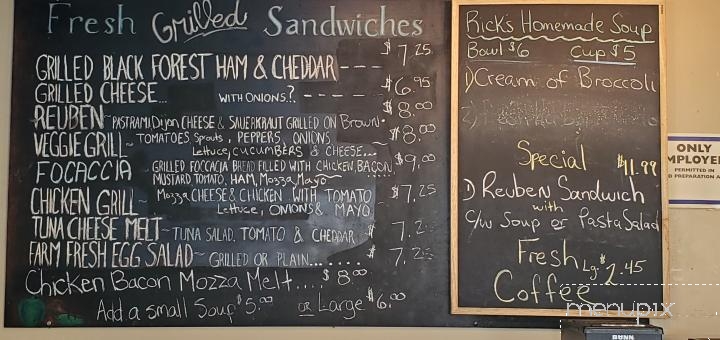James St Cafe - Duncan, BC menu_pic