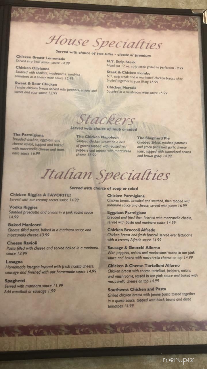 Castlewood Cafe - Utica, NY menu_pic