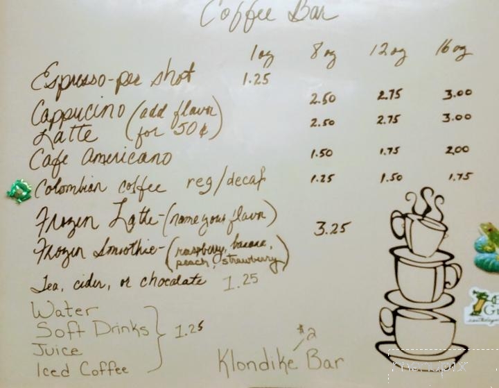 Frog Quarters - Franklin, NC menu_pic