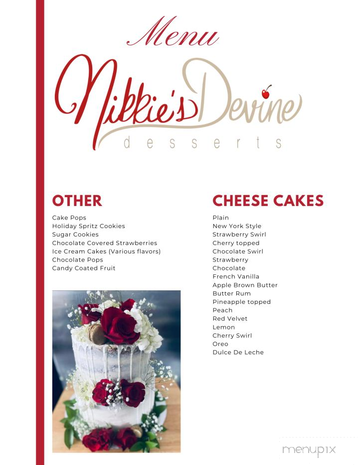 Nikkie's Devine Desserts - Farmingdale, NY