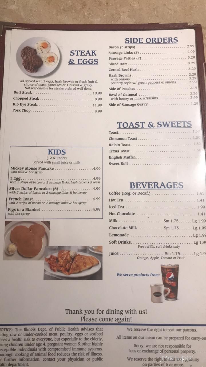 Brothers Inn Family Restaurant - Lanark, IL menu_pic