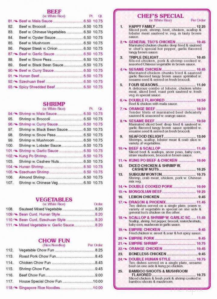 Peking Garden - Noblesville, IN menu_pic
