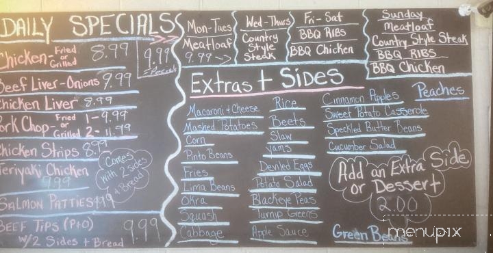 Southern Grill - York, SC menu_pic