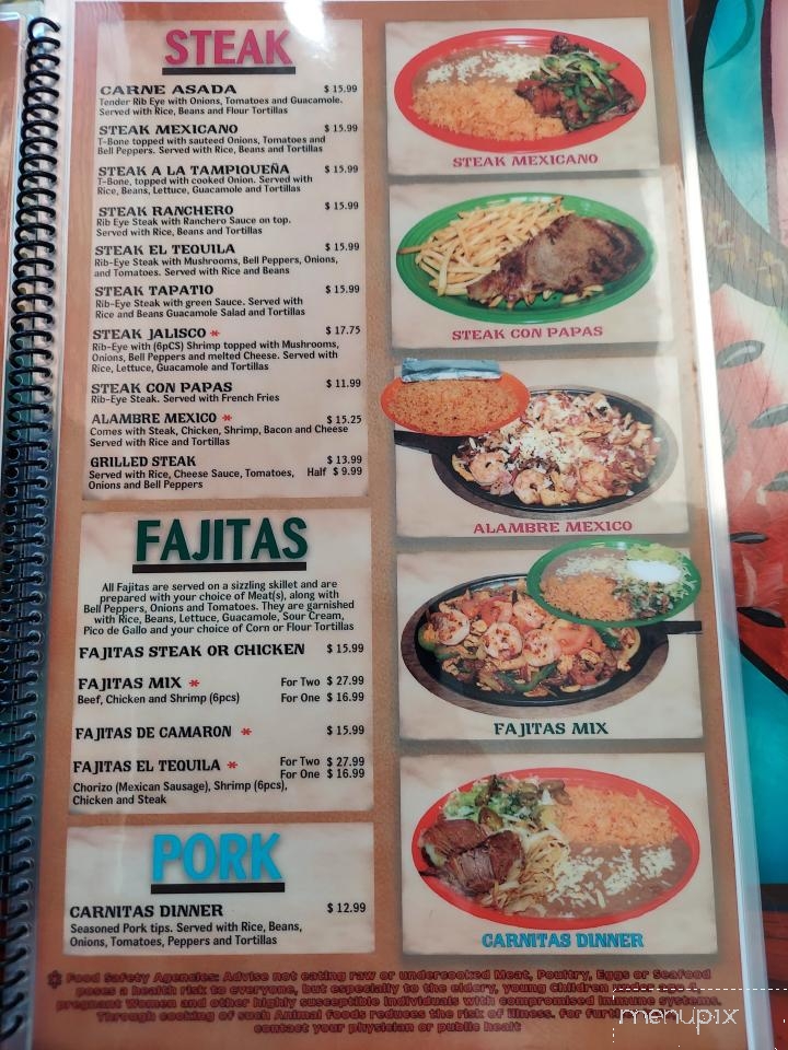 Tequila Jalisco Mexican Restaurant - Richmond, MO