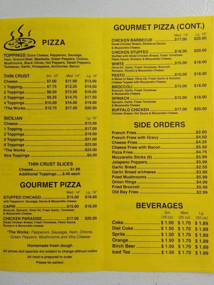 La Piazza Pizza & Restaurant - Grasonville, MD
