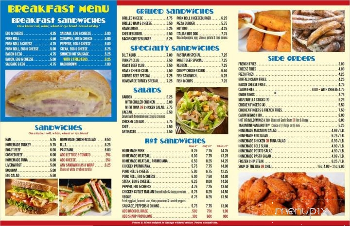 Vid's Deli - Delran, NJ menu_pic