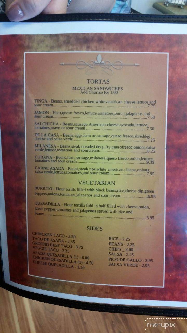 Veroni Cafe - Chambersburg, PA menu_pic