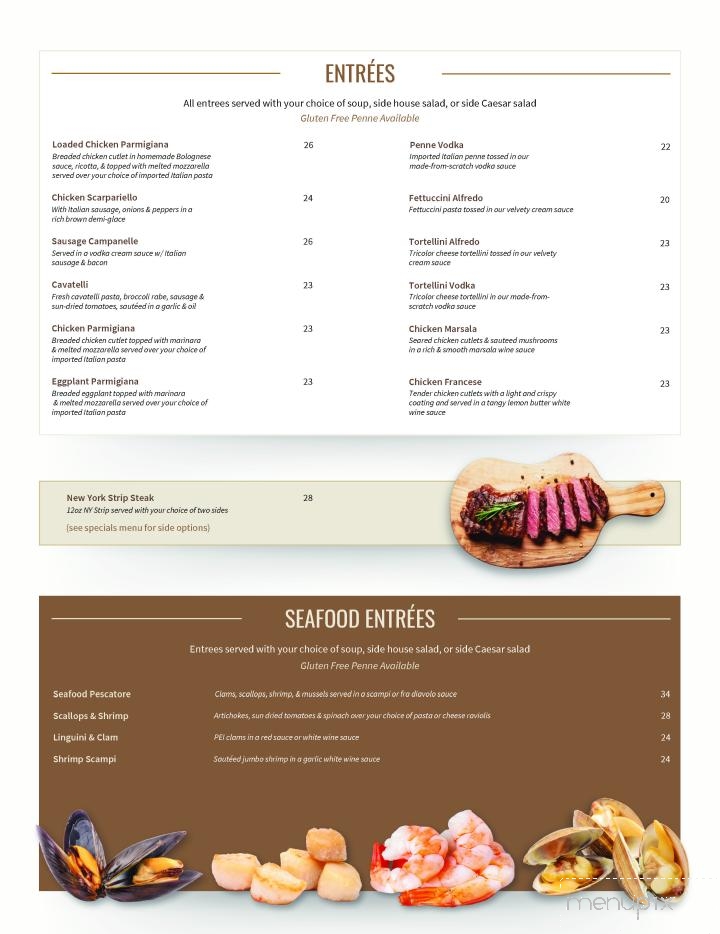 Jerzee's Restaurant & Bar - Asbury, NJ menu_pic
