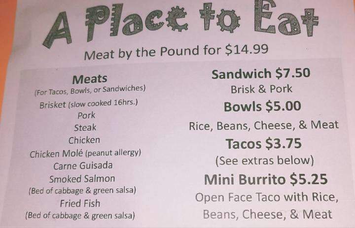 A Place To Eat - Frostburg, MD menu_pic