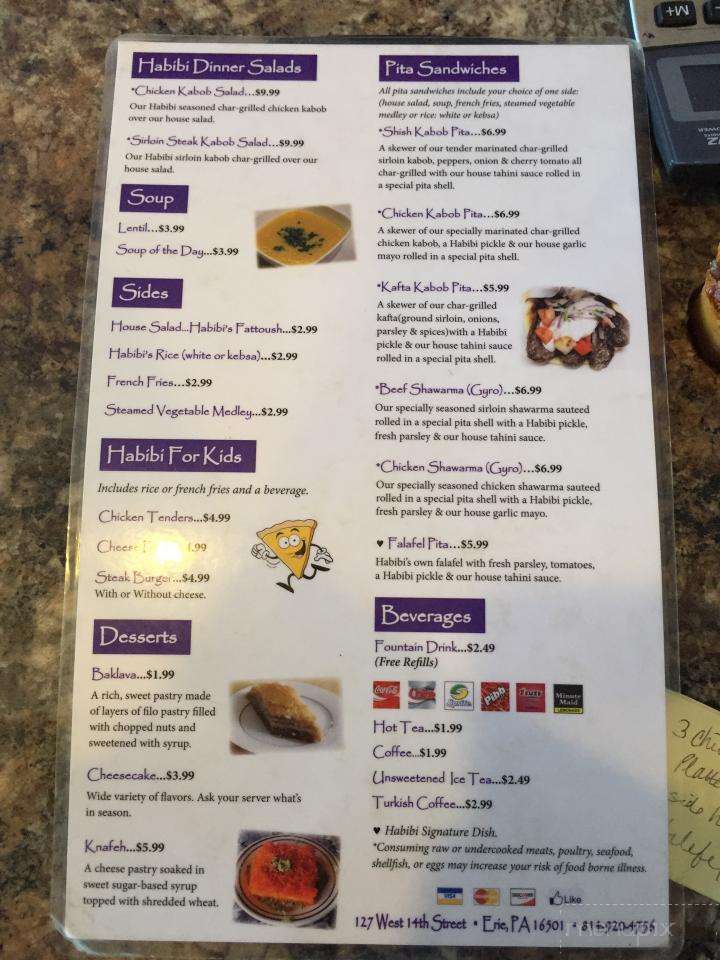 Habibi Mediterranean Cuisine - Erie, PA