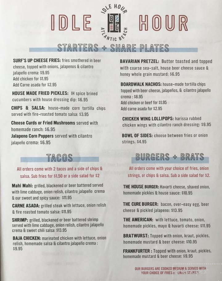 Idle Hour Biergarten - Atlantic Beach, NC