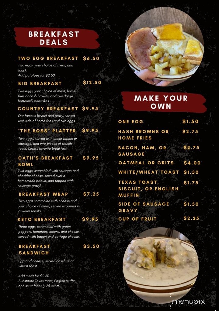 Medallion Restaurant - Philippi, WV menu_pic