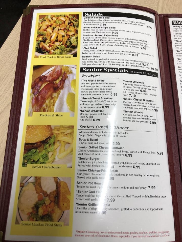 Family Pancake House - Dallas, TX menu_pic