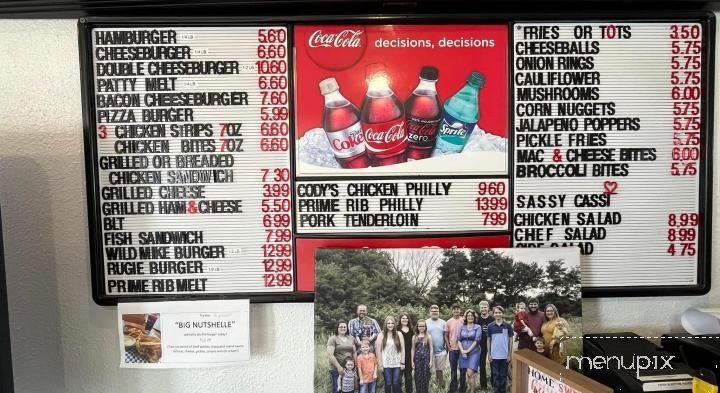 Nutshelles Dairy Sweet - Woodbine, IA menu_pic