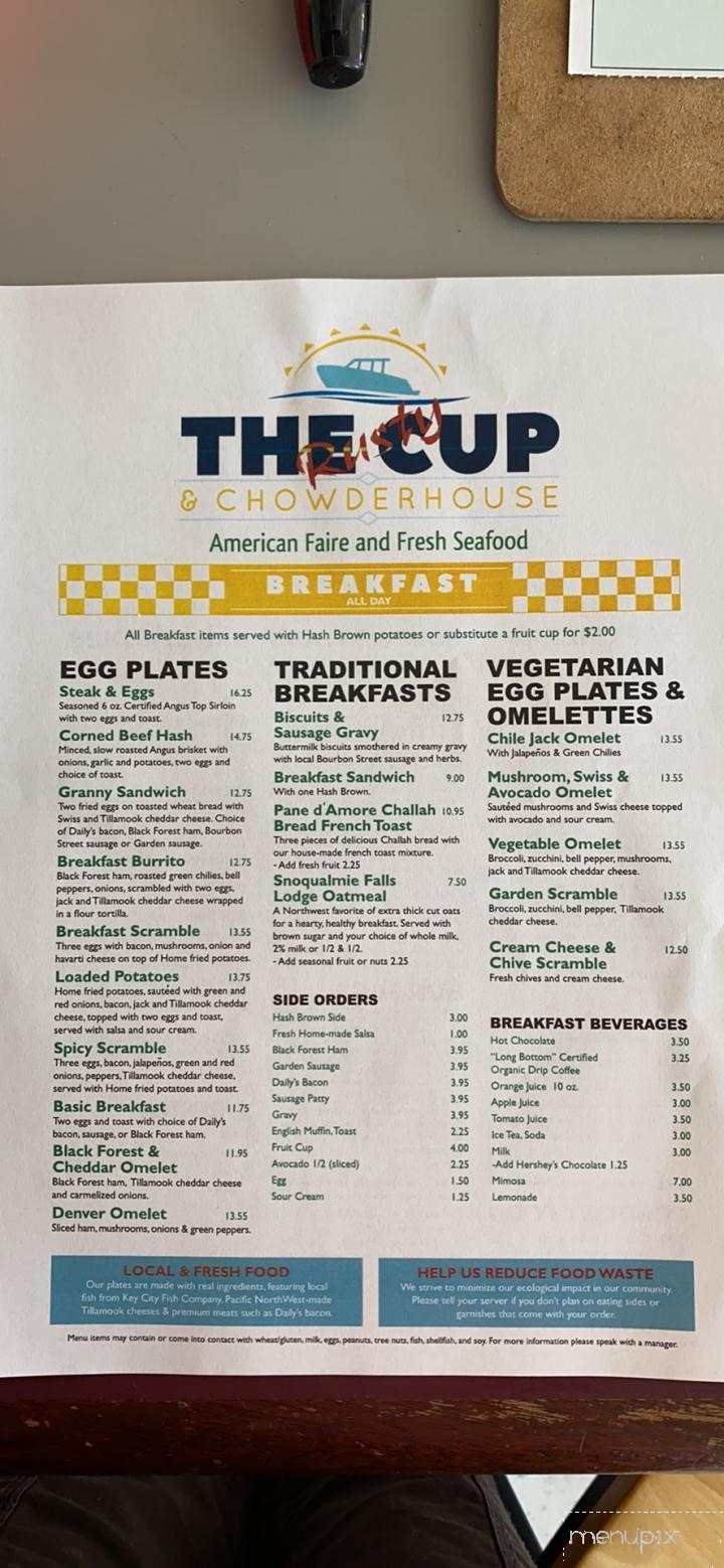 The Cup - Port Townsend, WA