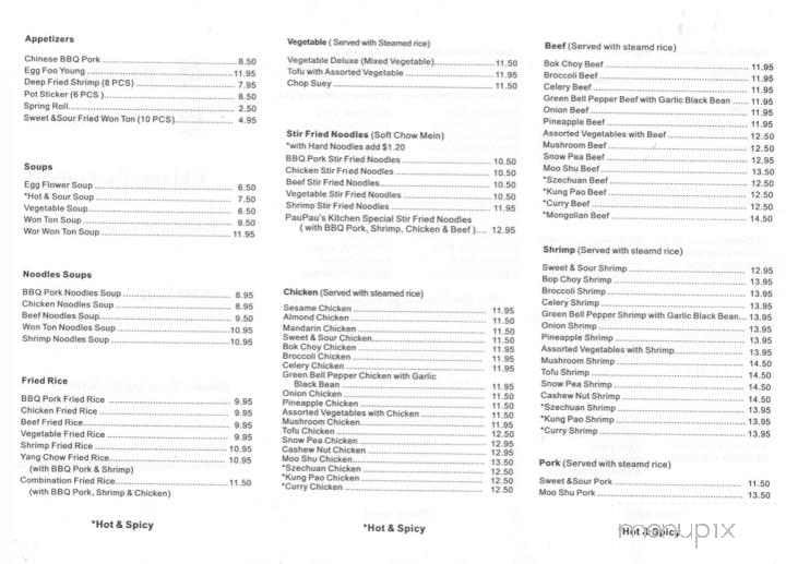 Paupau's Kitchen - Hayden Lake, ID menu_pic