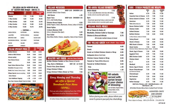 Village Pizza & Subs - Brockton, MA