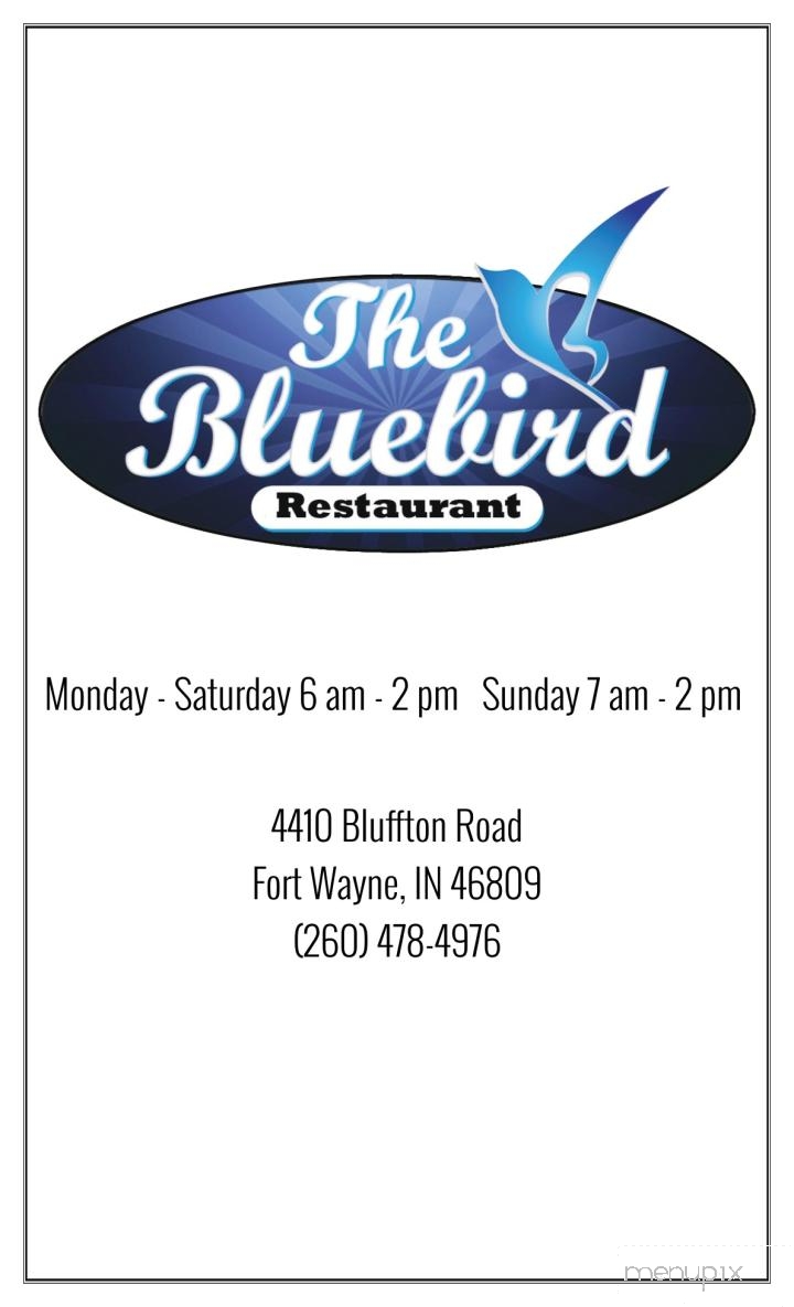 The Bluebird Restaurant - Fort Wayne, IN