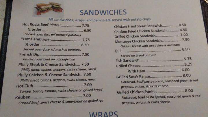 Town & Country Kitchen - Norton, KS menu_pic