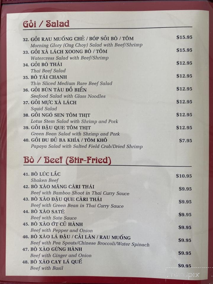 Mirada Restaurant - Fountain Valley, CA menu_pic