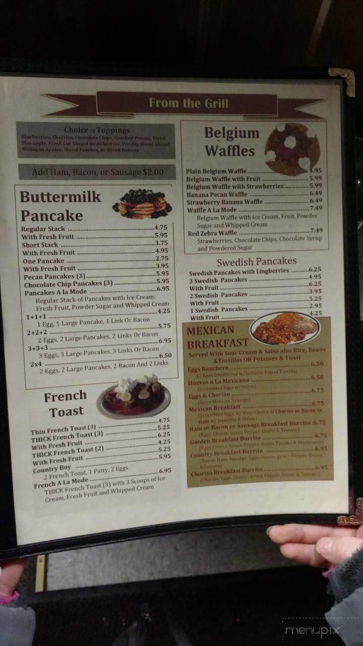 Garden View Family Restaurant - Mount Morris, IL menu_pic