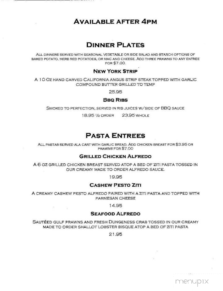 Tangle Blue Saloon - Weaverville, CA menu_pic