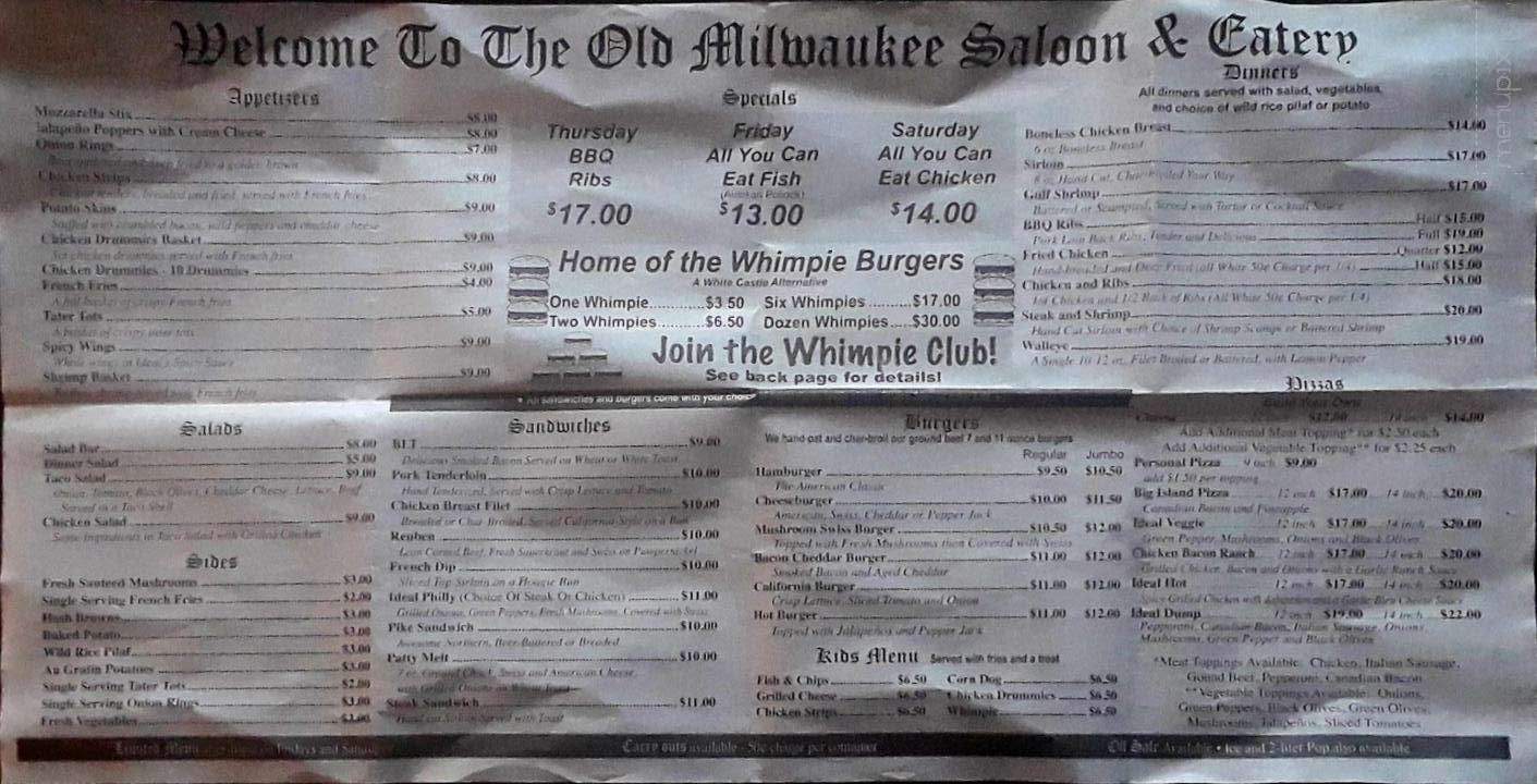 Old Milwaukee Saloon & Eatery - Pequot Lakes, MN