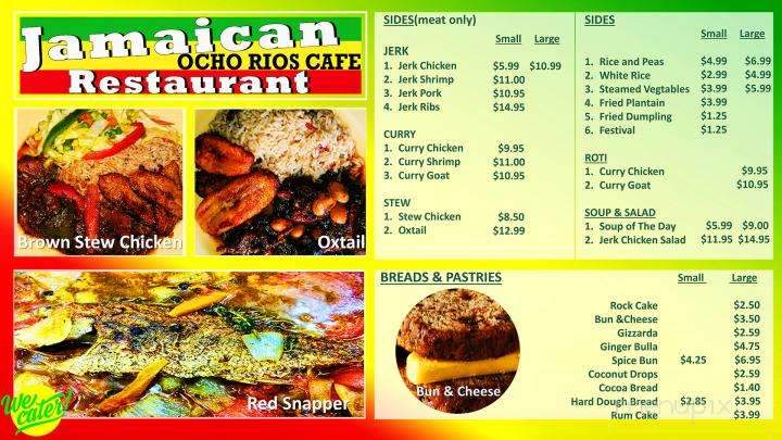Ocho Rios Cafe - Spring Hill, FL menu_pic