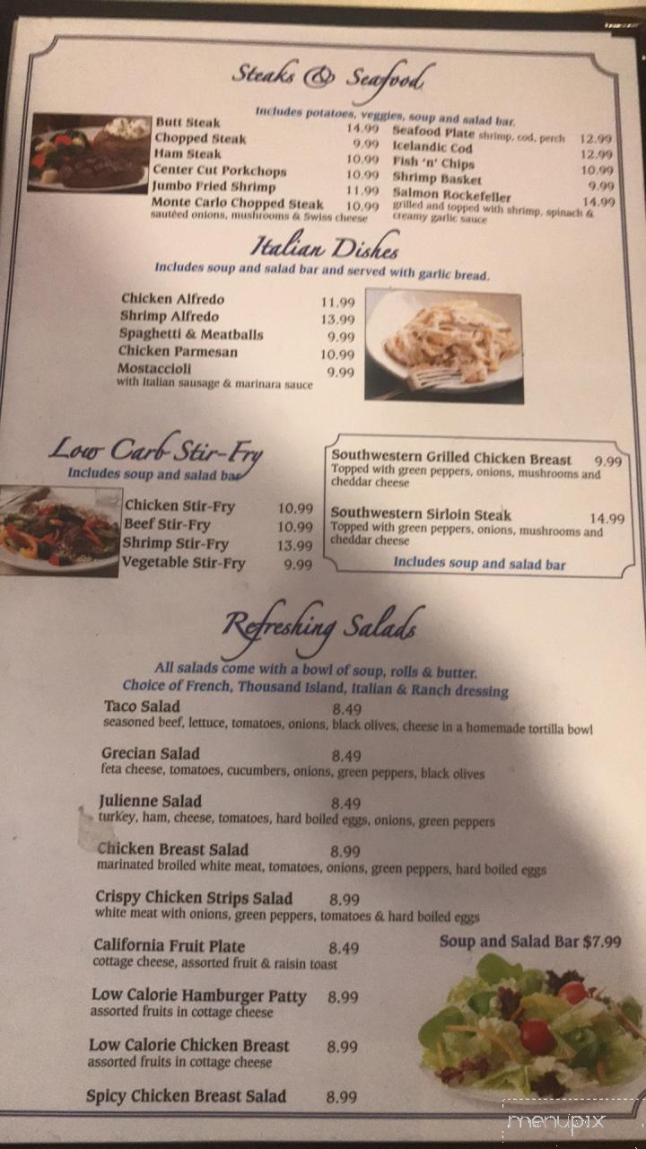 Brothers Inn Family Restaurant - Lanark, IL menu_pic